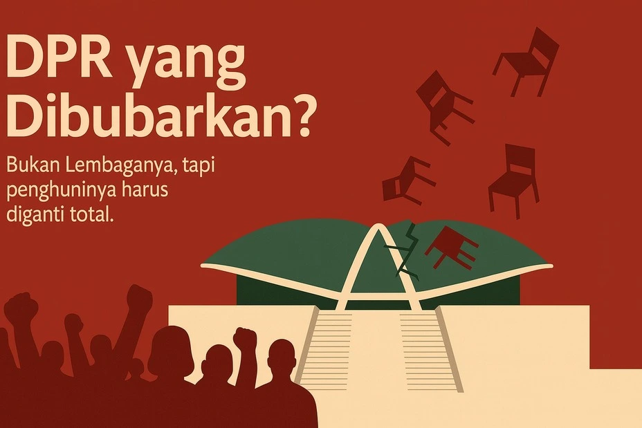DPR Dibubarkan